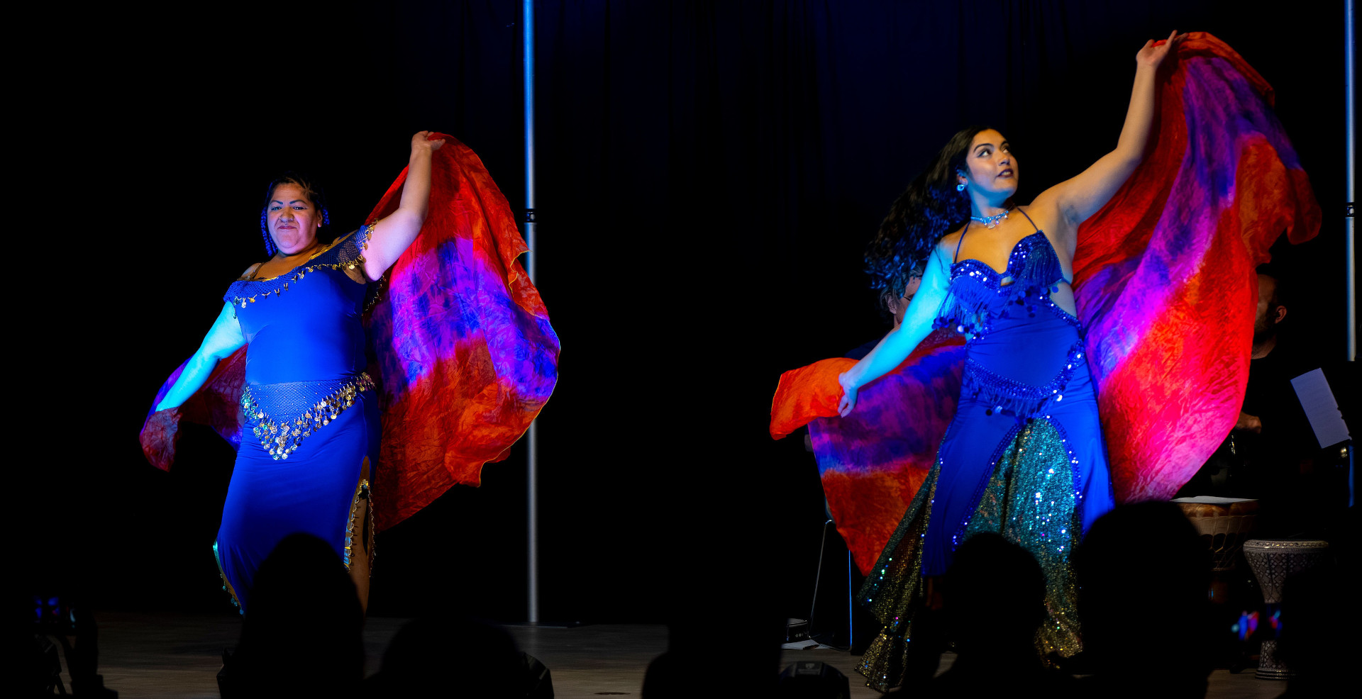 Belly Dancer Angela Merlano and Beatris Ronquillo doing a Group Choreography